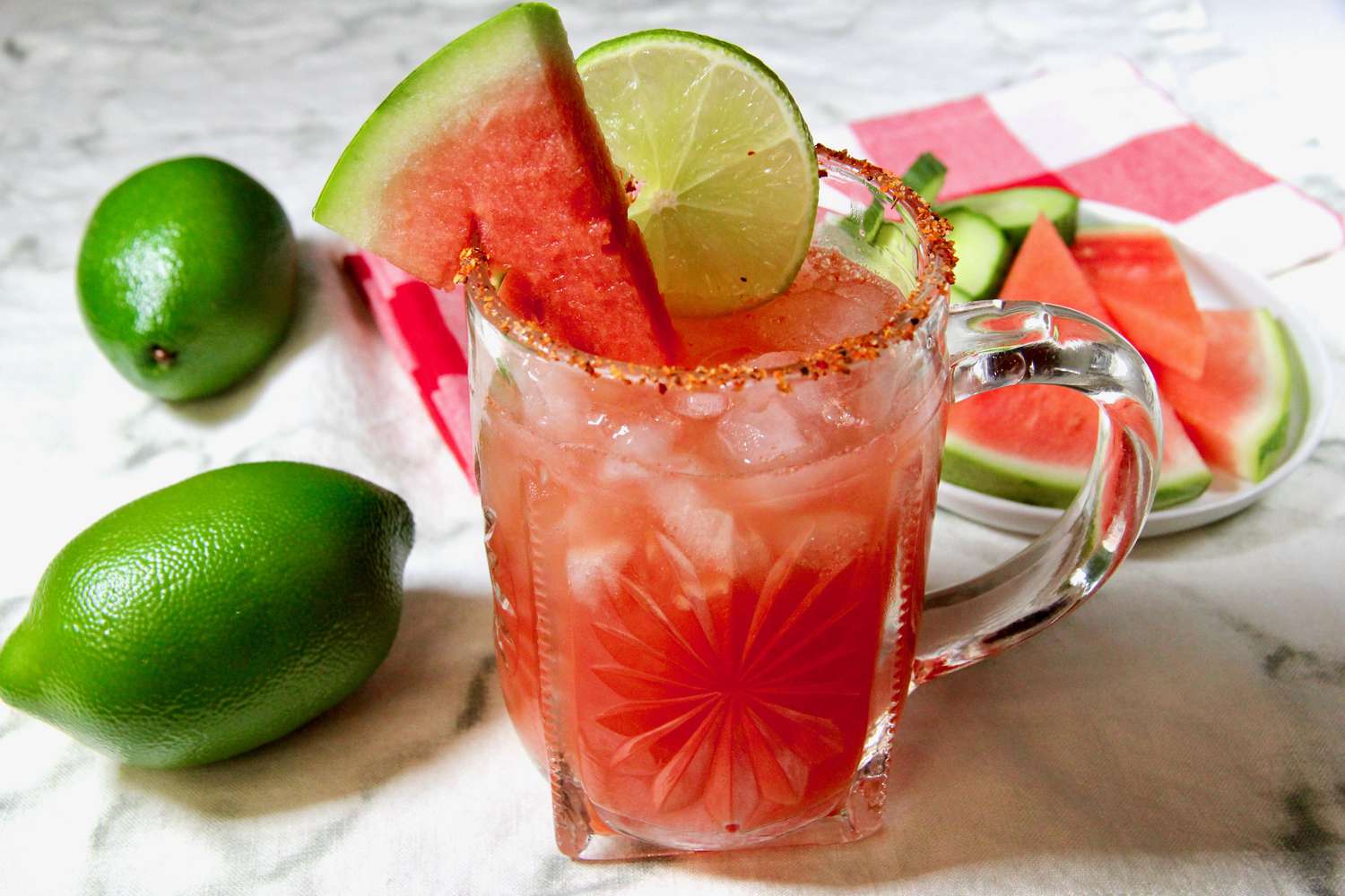 Receta Agua Fresca De Sandía Y Pepino Receta Agua Fresca De Sandía Y Pepino