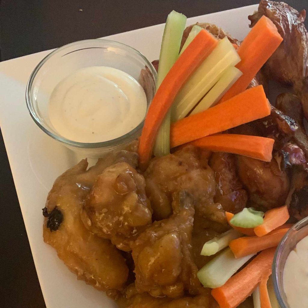 Receta Alitas de pollo con mango y habanero