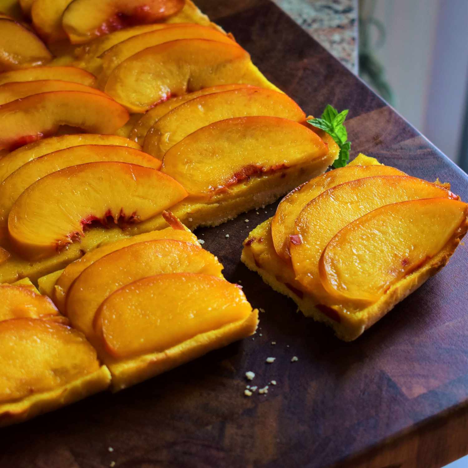 Receta Barras de nectarina