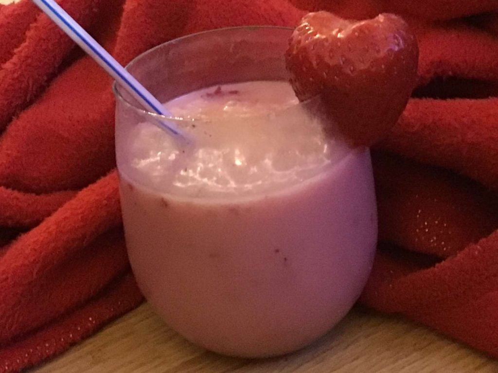 Receta Batido de fresa de B y L