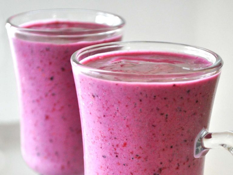 Receta Batido de frutas y yogur