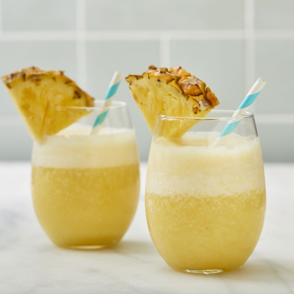 Receta Batido de piña y plátano