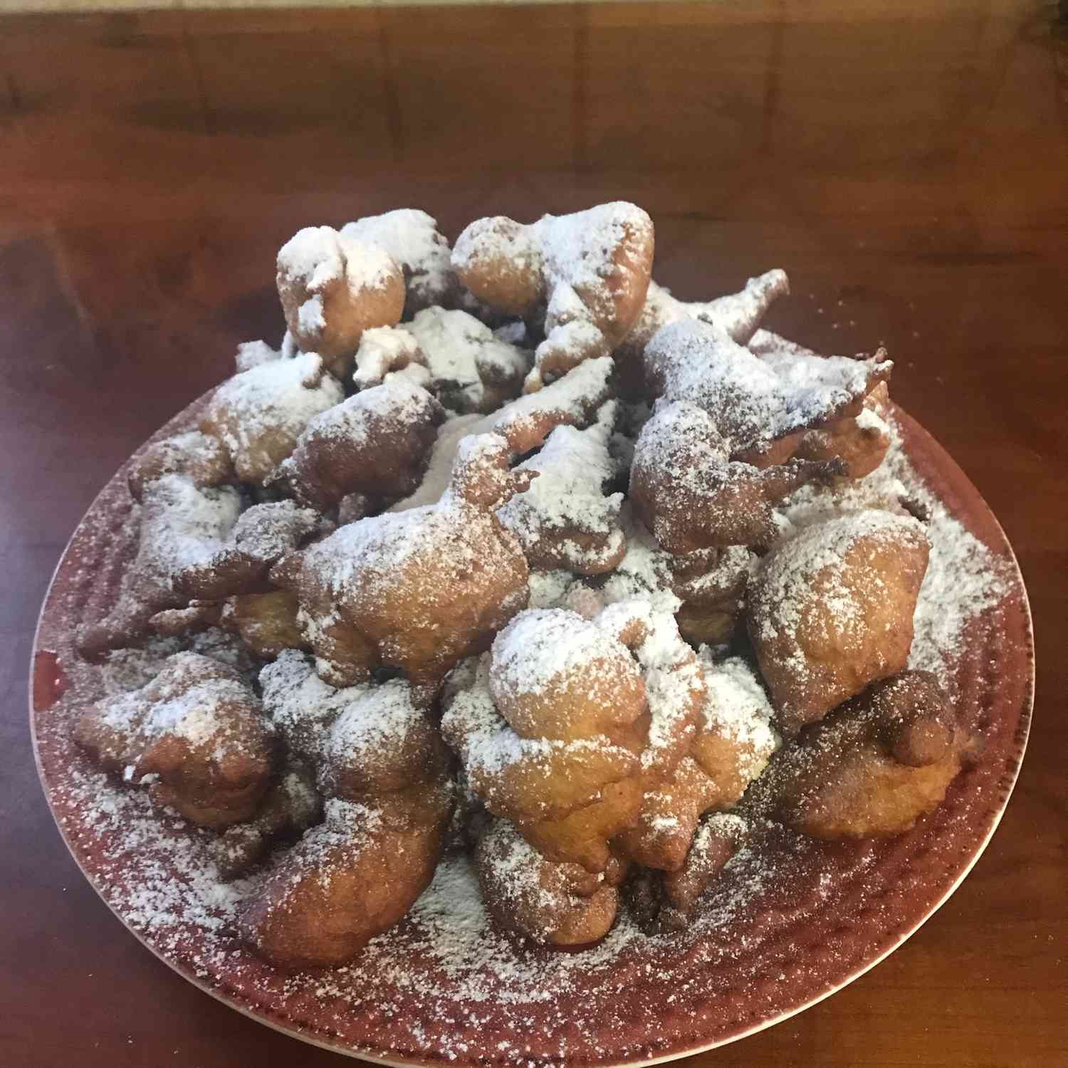 Receta Buñuelos de plátano