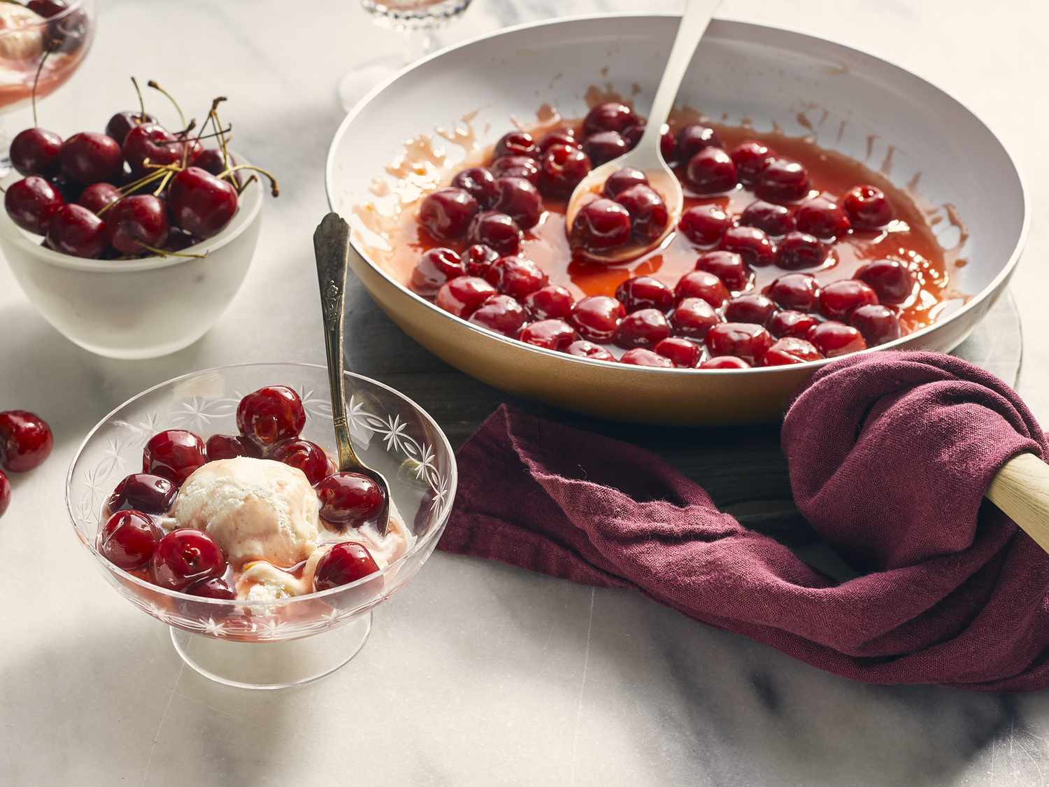 Receta Cerezas Clásicas Jubilee