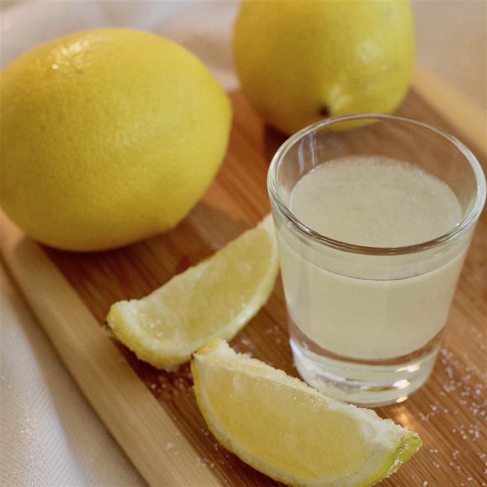 Receta Chupitos de Lemon Drop