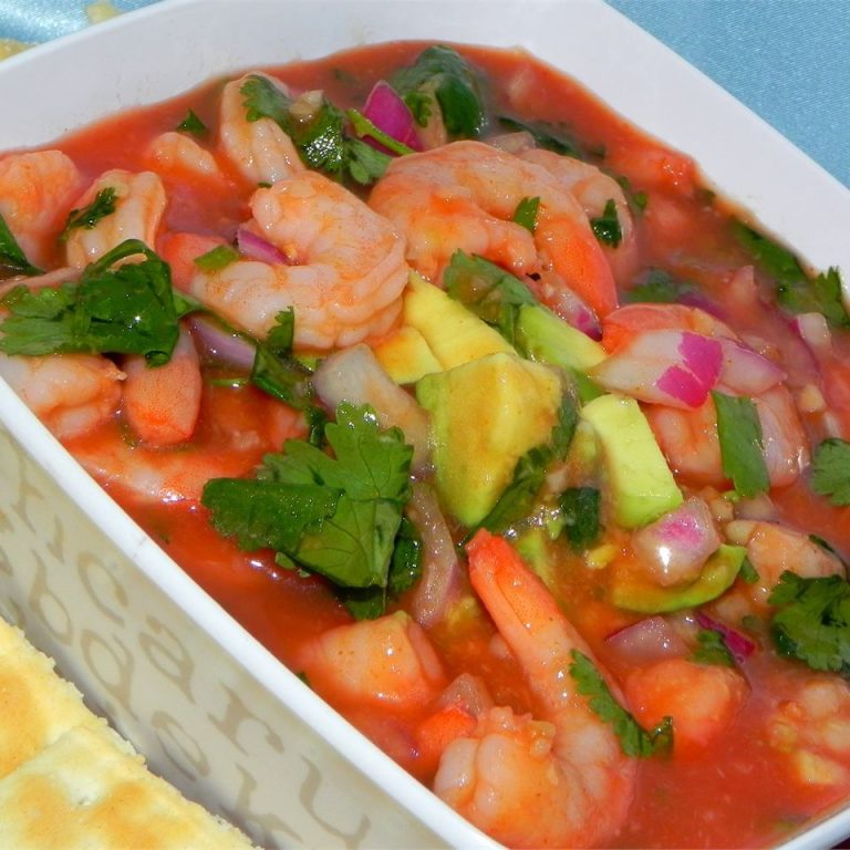 Receta Cóctel de camarones mexicano