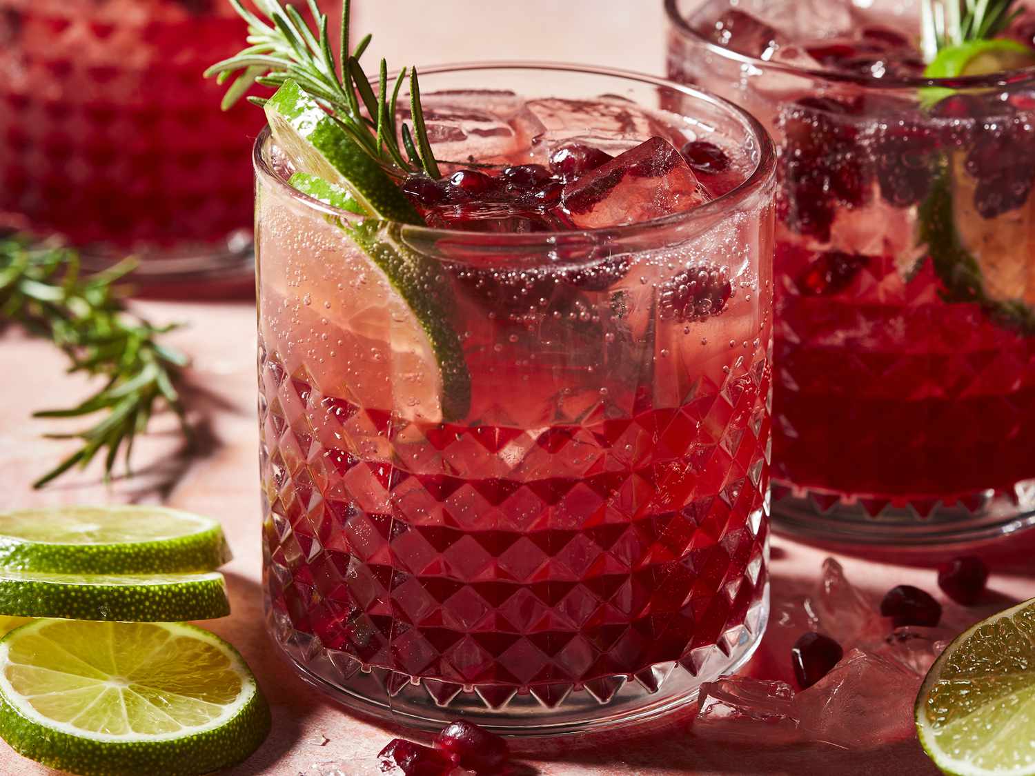 Receta Cóctel navideño de granada