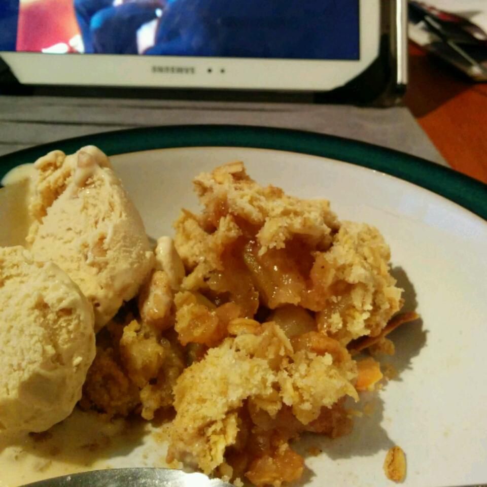 Receta Crumble de manzana y pera Receta Crumble de manzana y pera