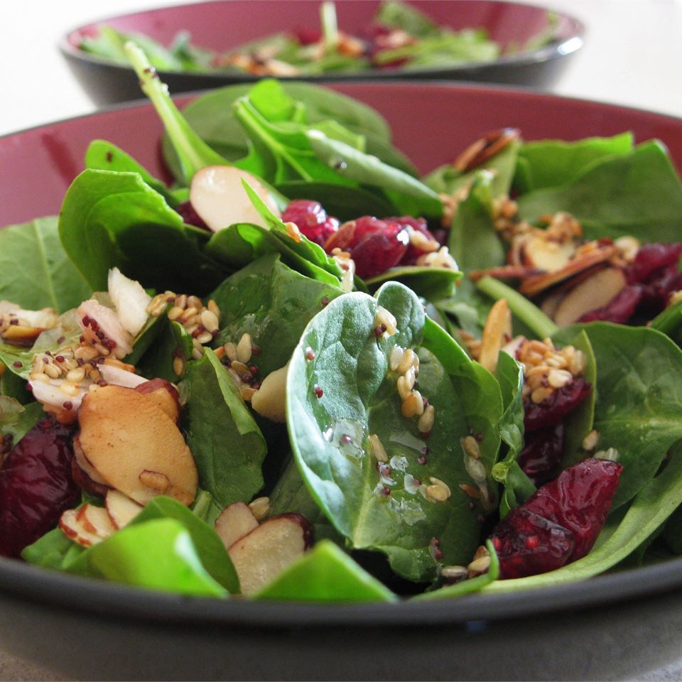 Receta Ensalada de espinacas y arándanos de Jamie Receta Ensalada de espinacas y arándanos de Jamie