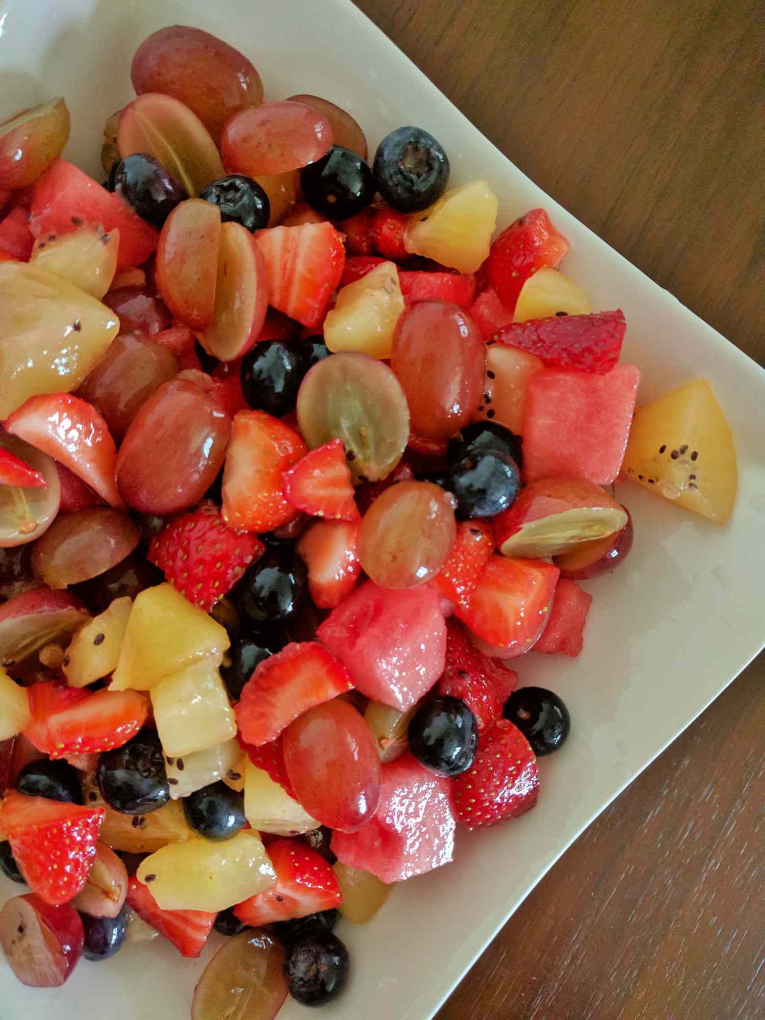 Receta Ensalada de frutas con mojito