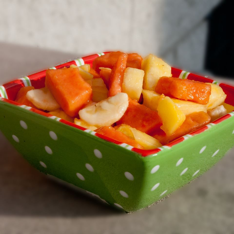 Receta Ensalada de frutas de isla tropical