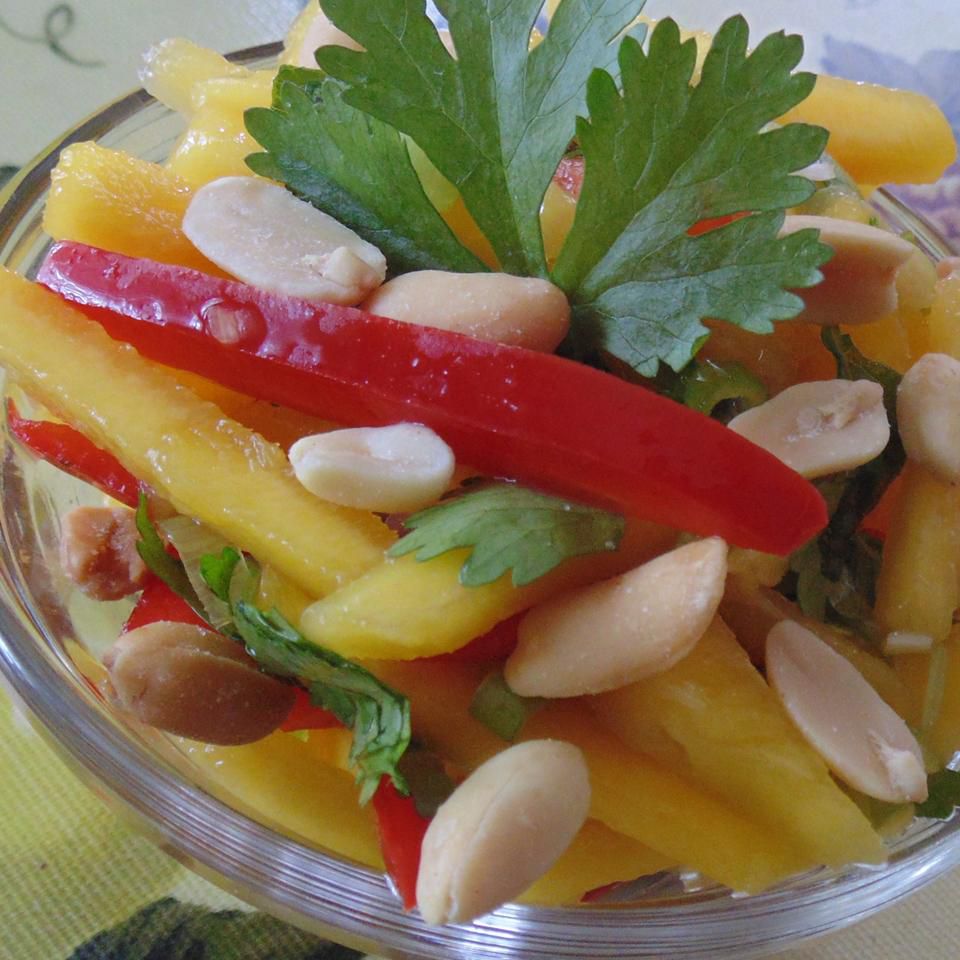 Receta Ensalada de mango fácil