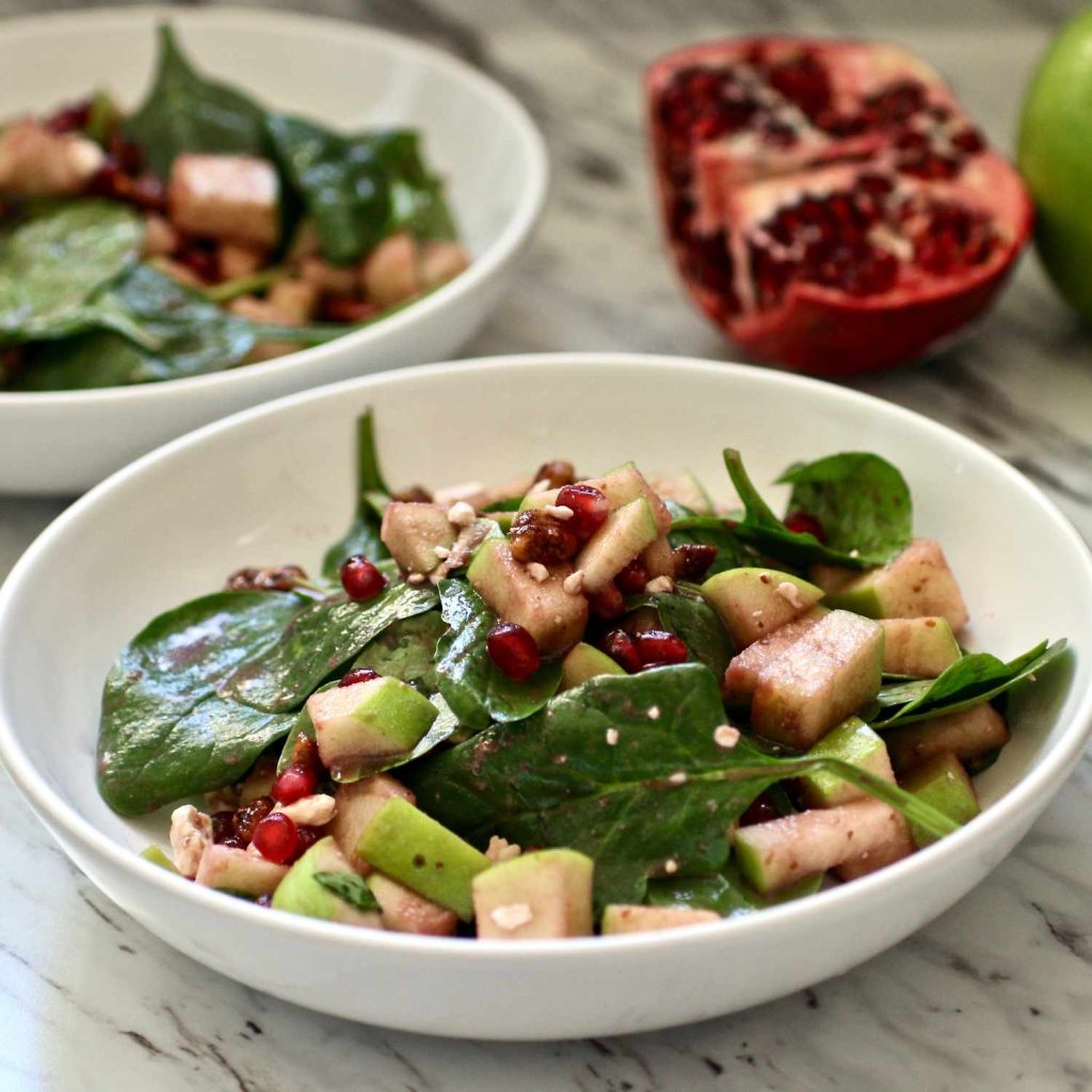 Receta Ensalada de manzana
