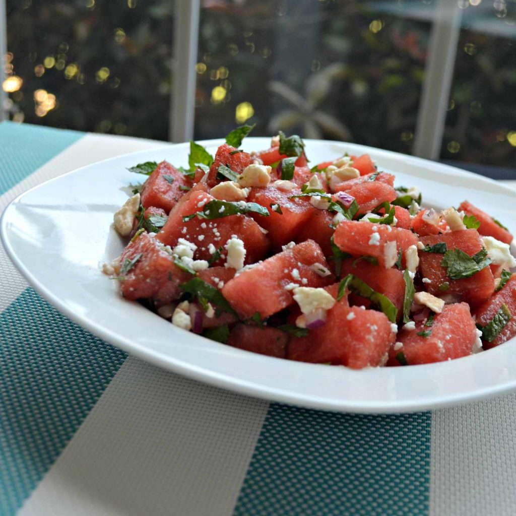 Receta Ensalada de sandía