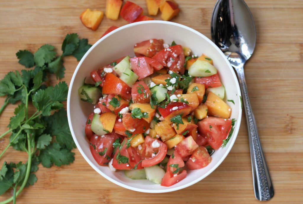 Receta Ensalada de verano de nectarinas