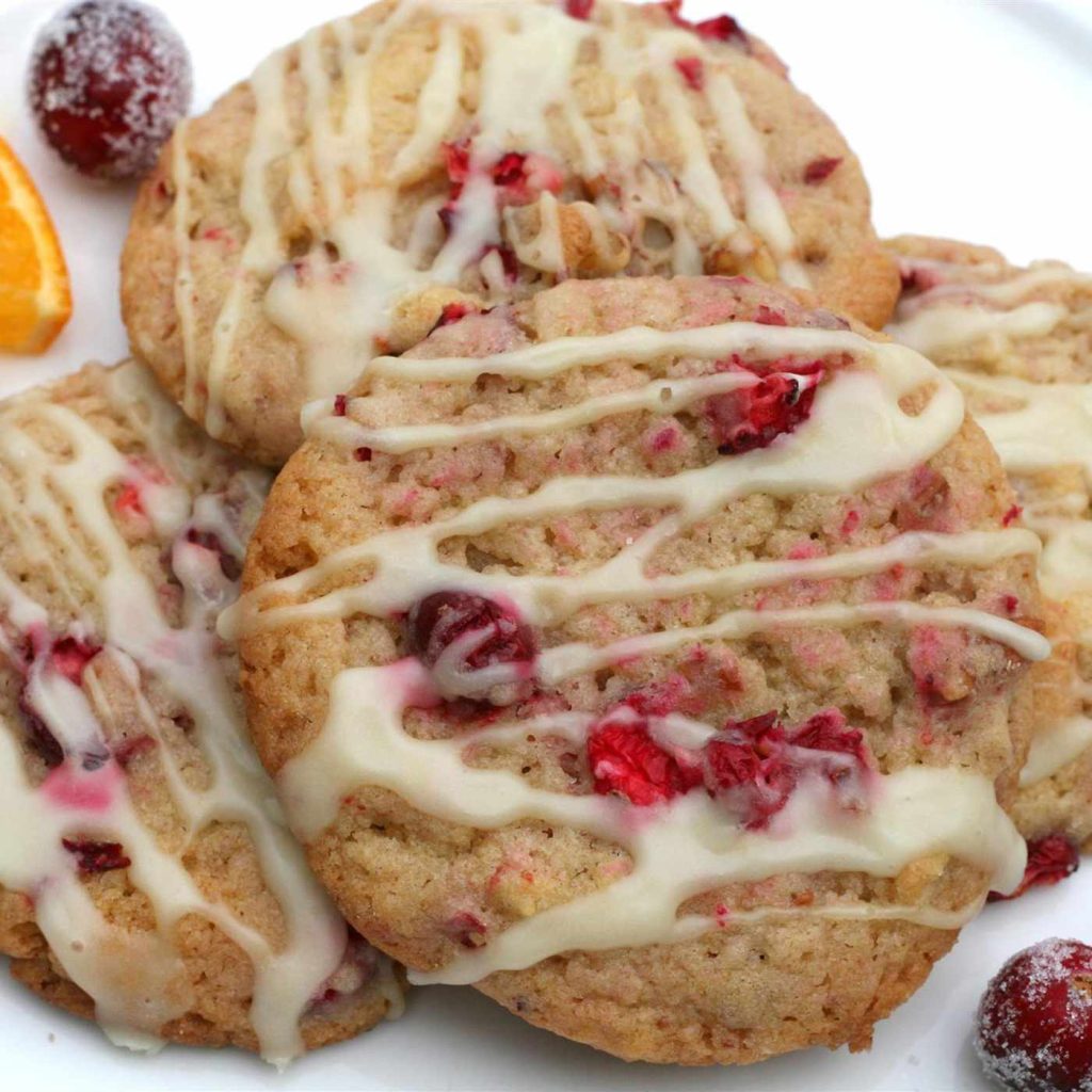 Receta Galletas de arándano y naranja