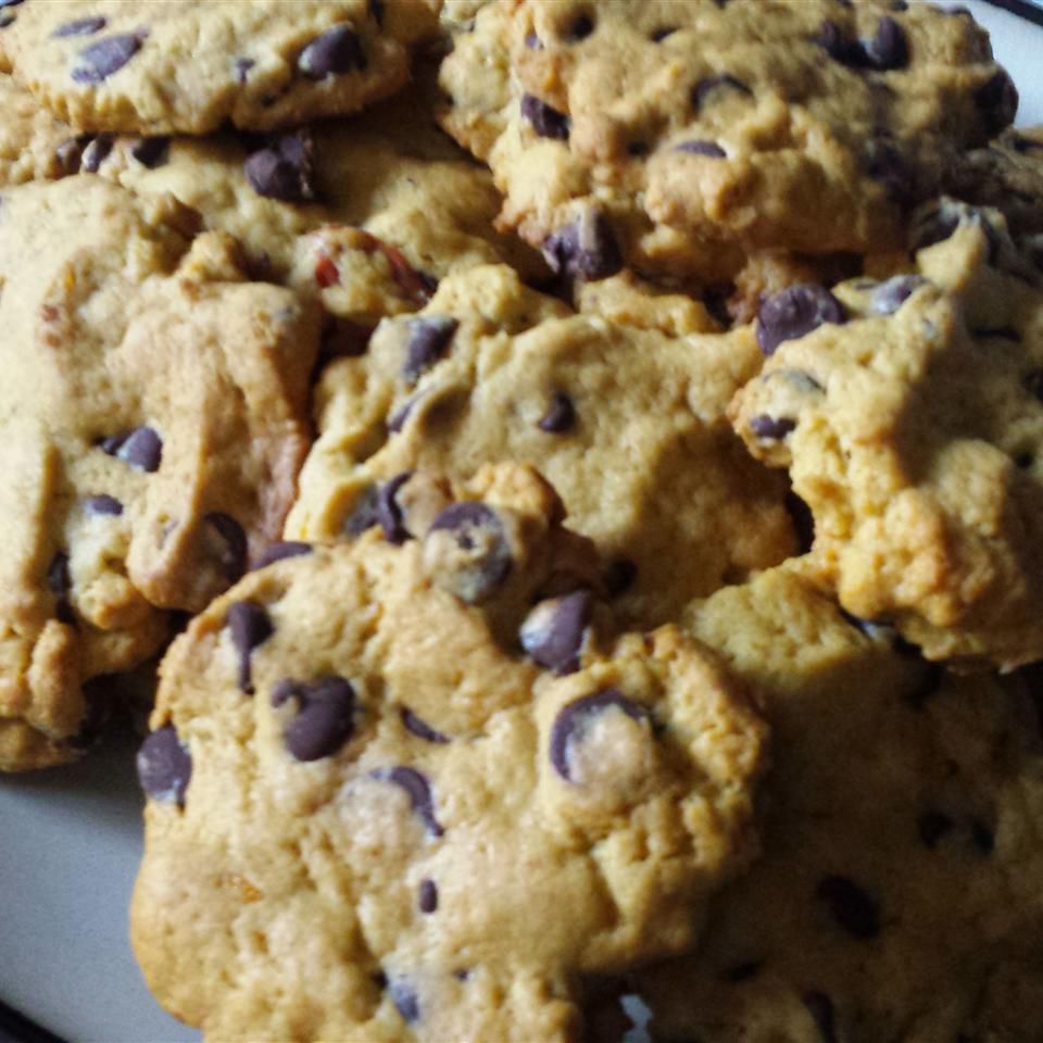 Receta Galletas de caqui con chispas de chocolate Receta Galletas de caqui con chispas de chocolate