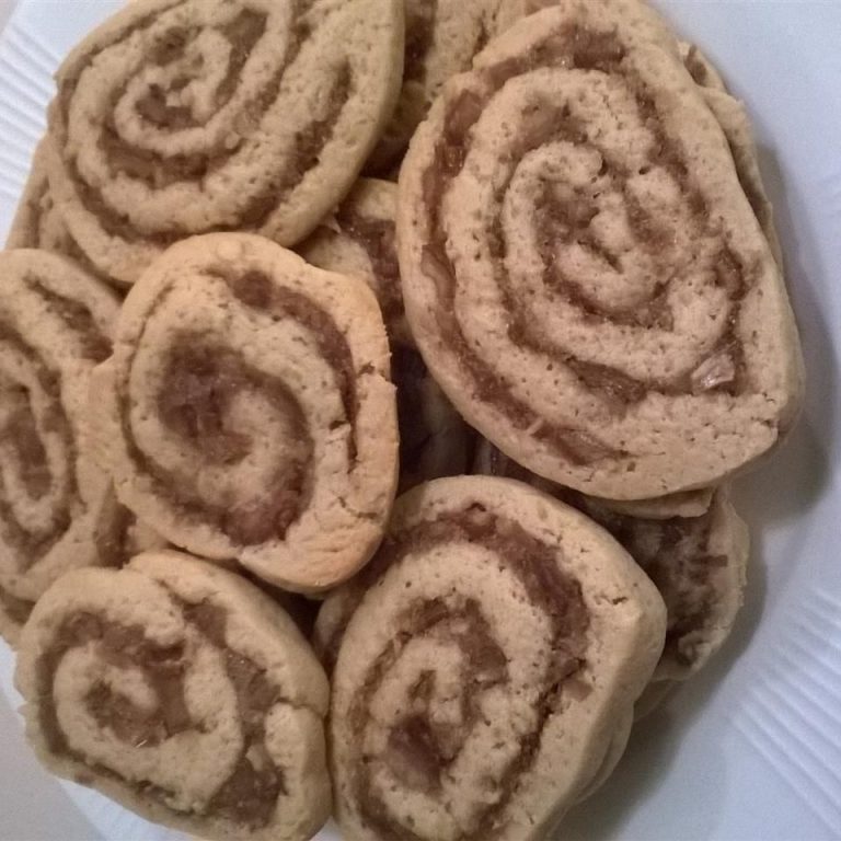 Receta Galletas de dátiles y nueces en espiral I