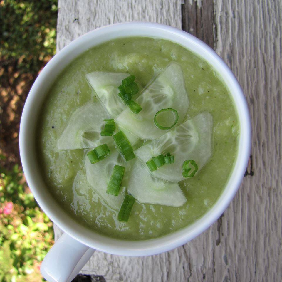 Receta Gazpacho verde Receta Gazpacho verde