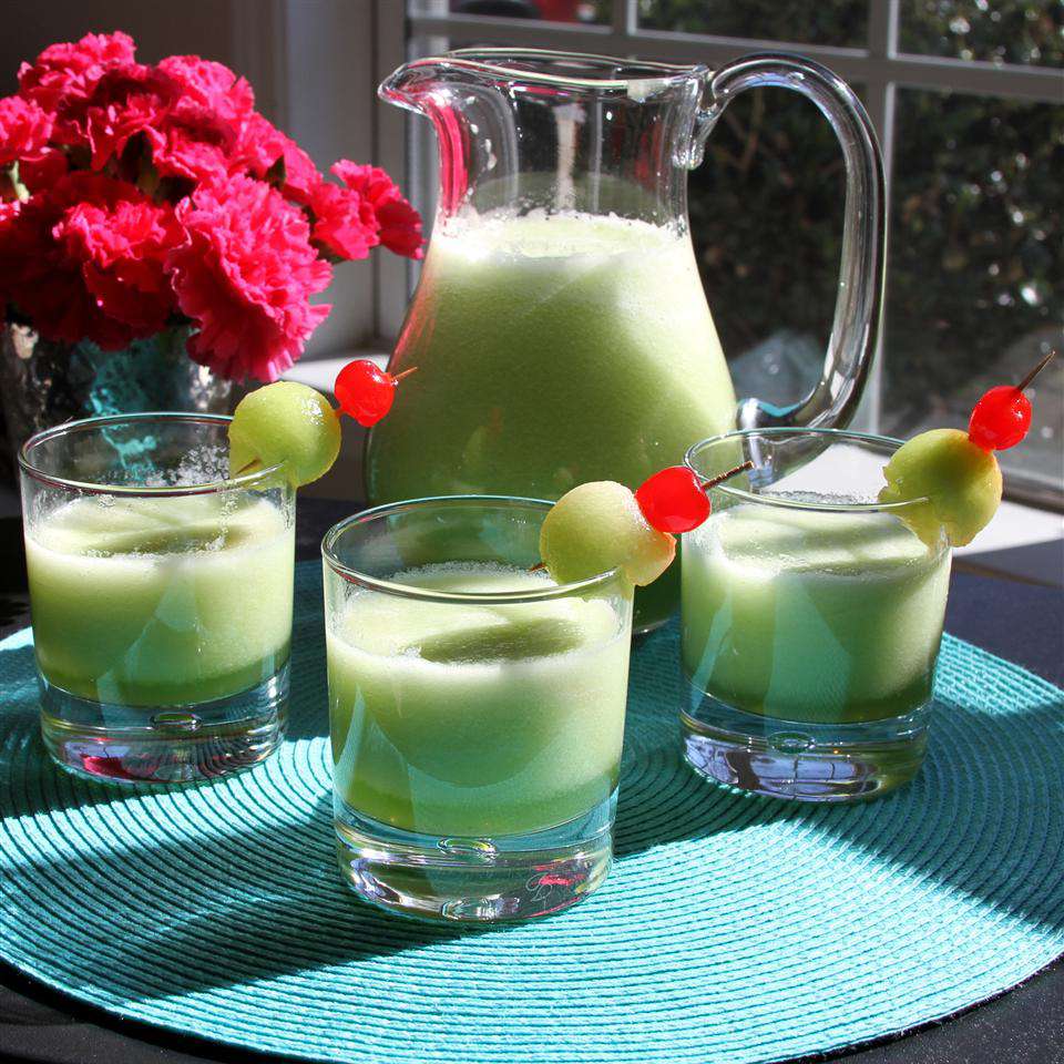 Receta Jugo de melón celestial