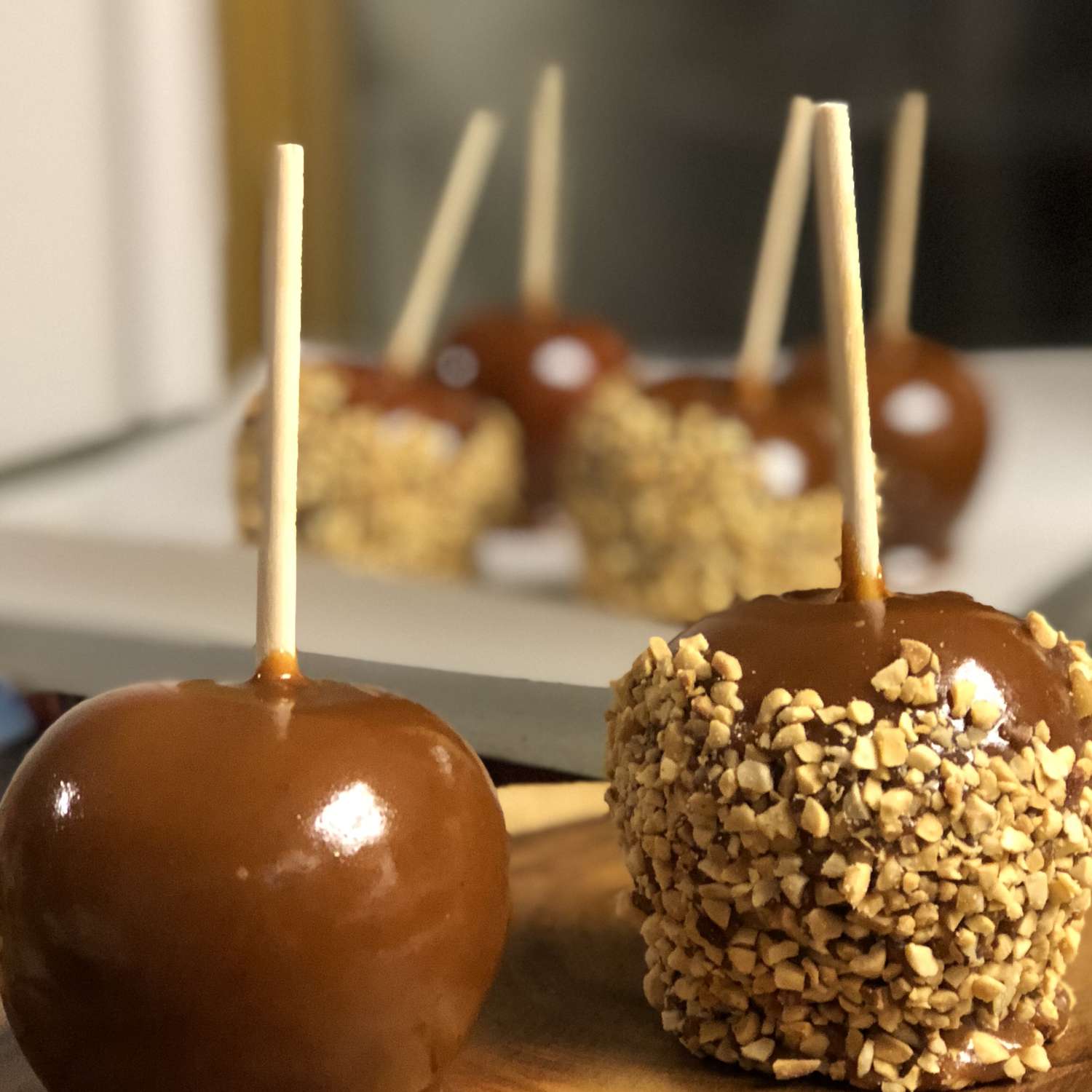 Receta Las mejores manzanas acarameladas