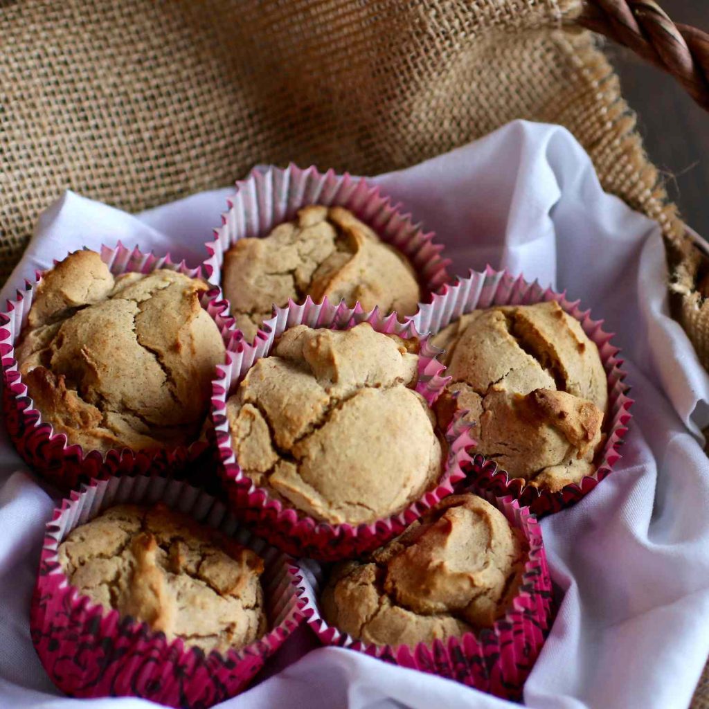 Receta Magdalenas de caqui
