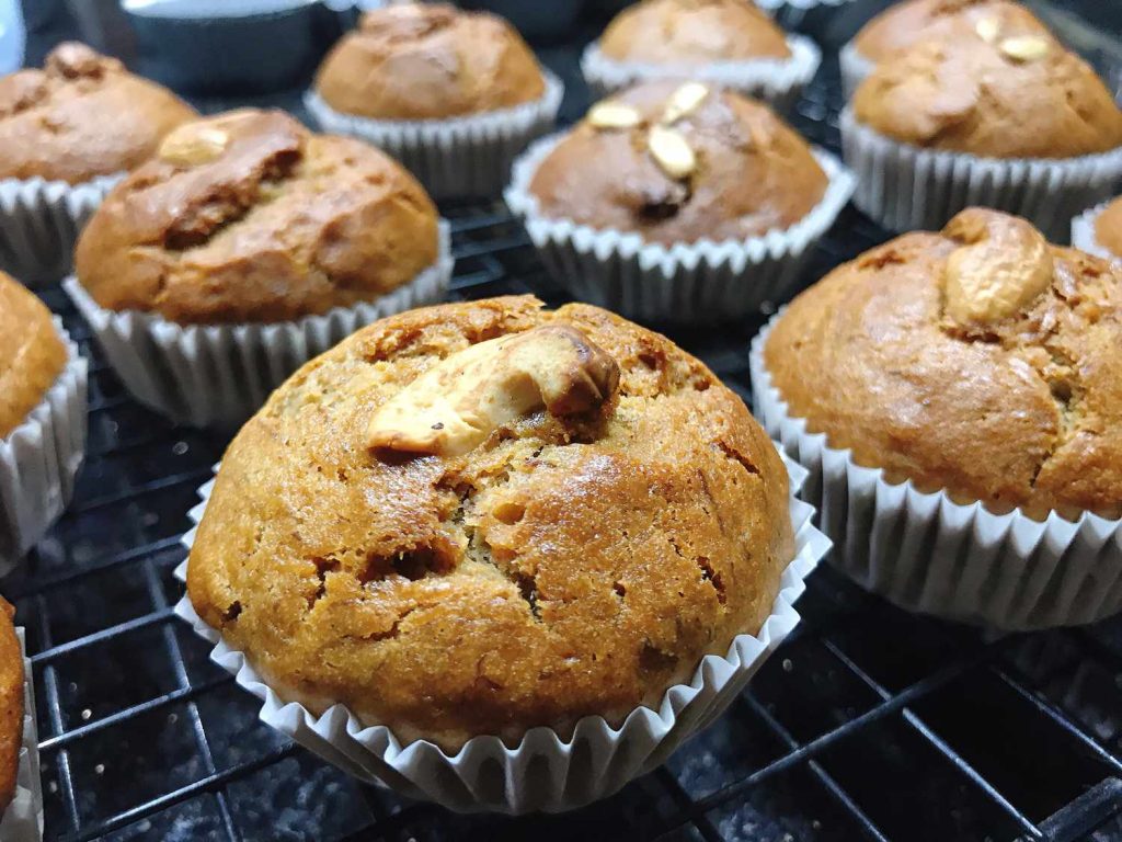 Receta Magdalenas veganas de plátano