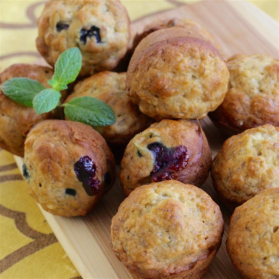 Receta Mini magdalenas de plátano Best Yet Receta Mini magdalenas de plátano Best Yet