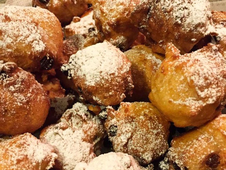 Receta Oliebollen (rosquillas holandesas)