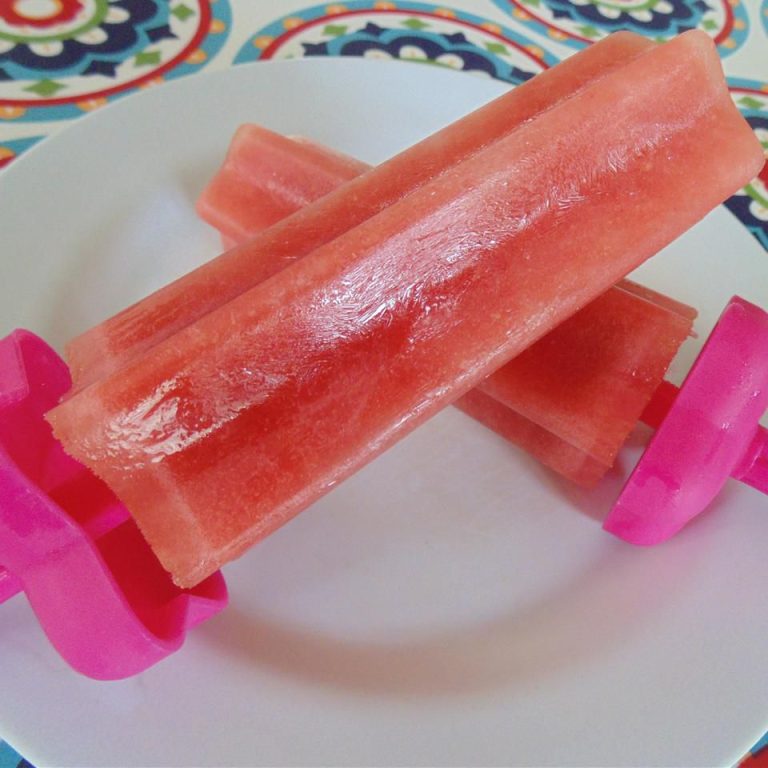 Receta Paletas heladas de sandía
