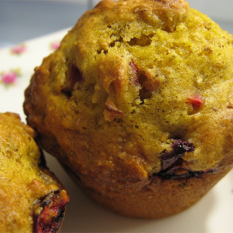 Receta Pan de arándanos y caqui Receta Pan de arándanos y caqui