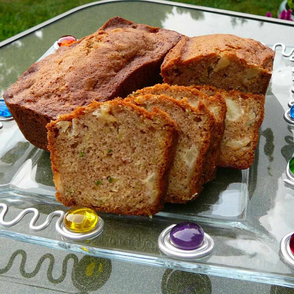 Receta Pan de calabacín y piña I Receta Pan de calabacín y piña I