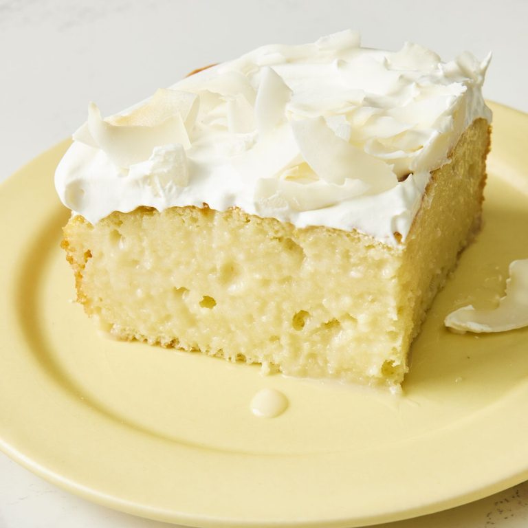 Receta Pastel de coco con relleno