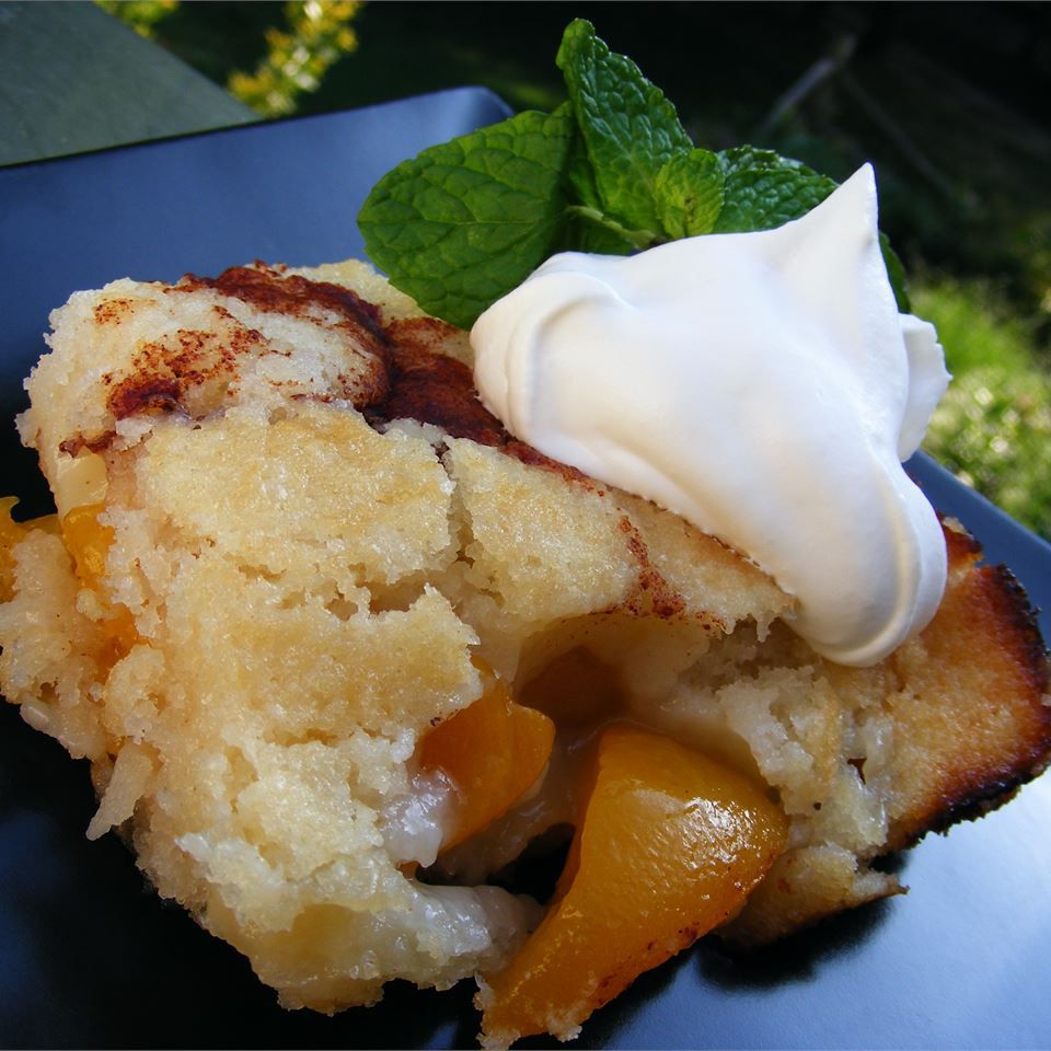 Receta Pastel de durazno fácil