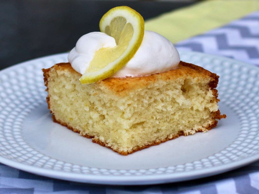 Receta Pastel de limón sencillo
