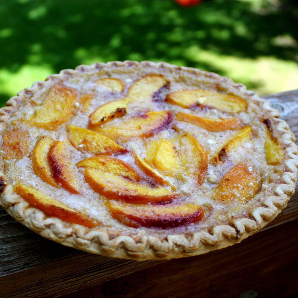 Receta Pastel de nectarina