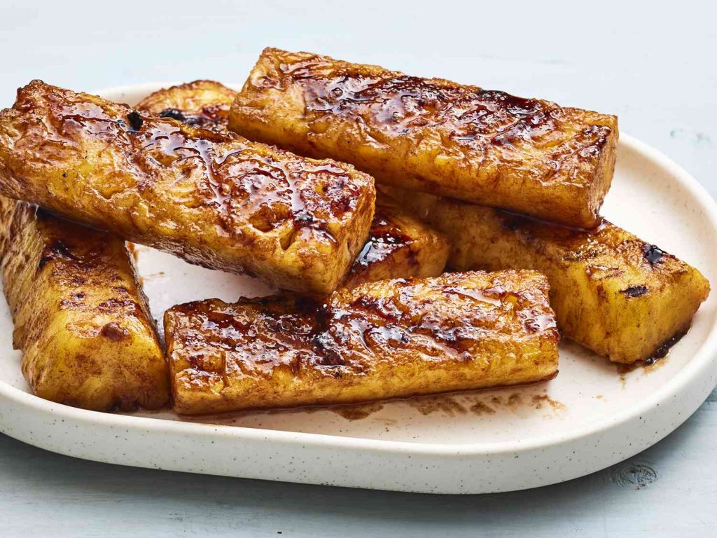 Receta Piña asada brasileña