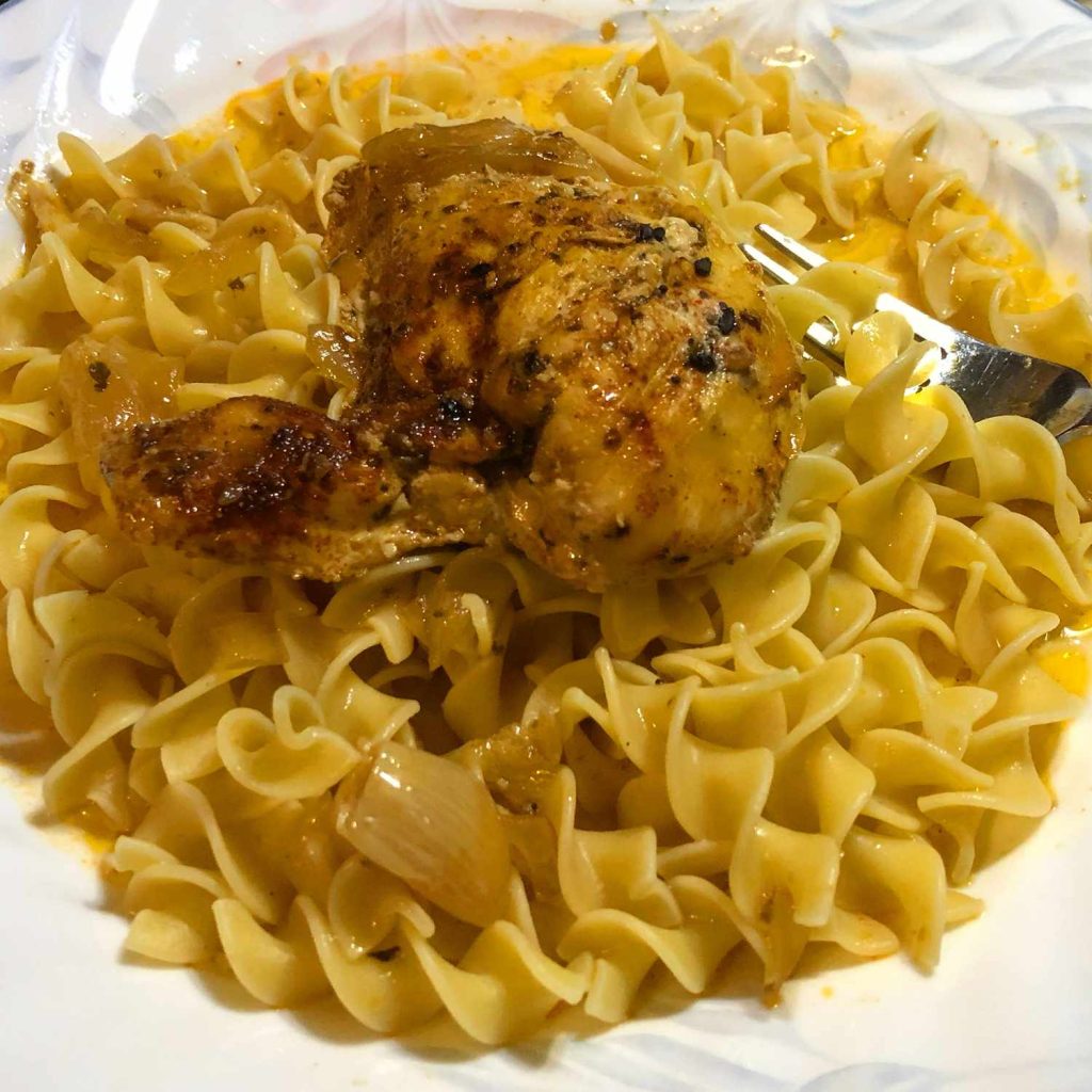 Receta Pollo al limón y ajo cocinado a fuego lento