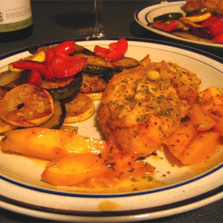 Receta Pollo caribeño