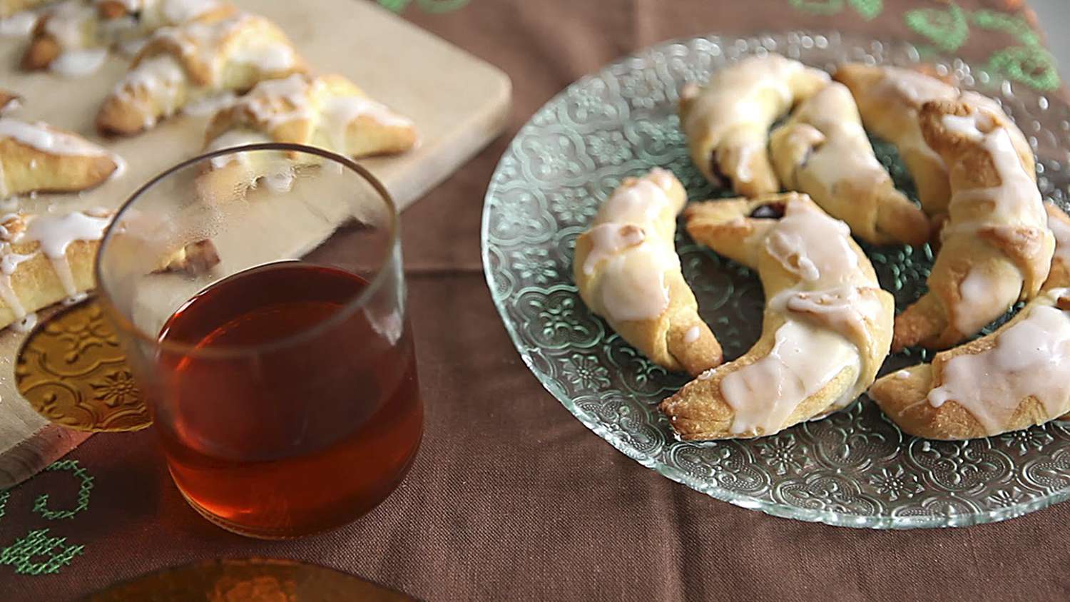Receta Rogaliki (Medialunas polacas rellenas de mermelada)