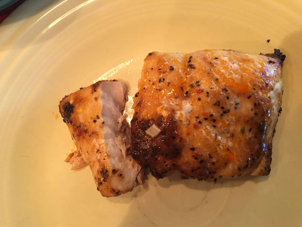 Receta Salmón con glaseado de granada