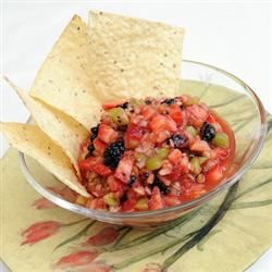 Receta Salsa de frutas picante