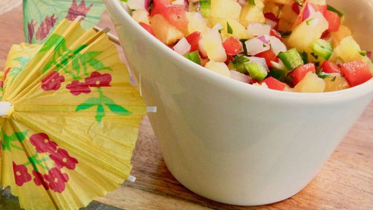 Receta Salsa de piña fresca