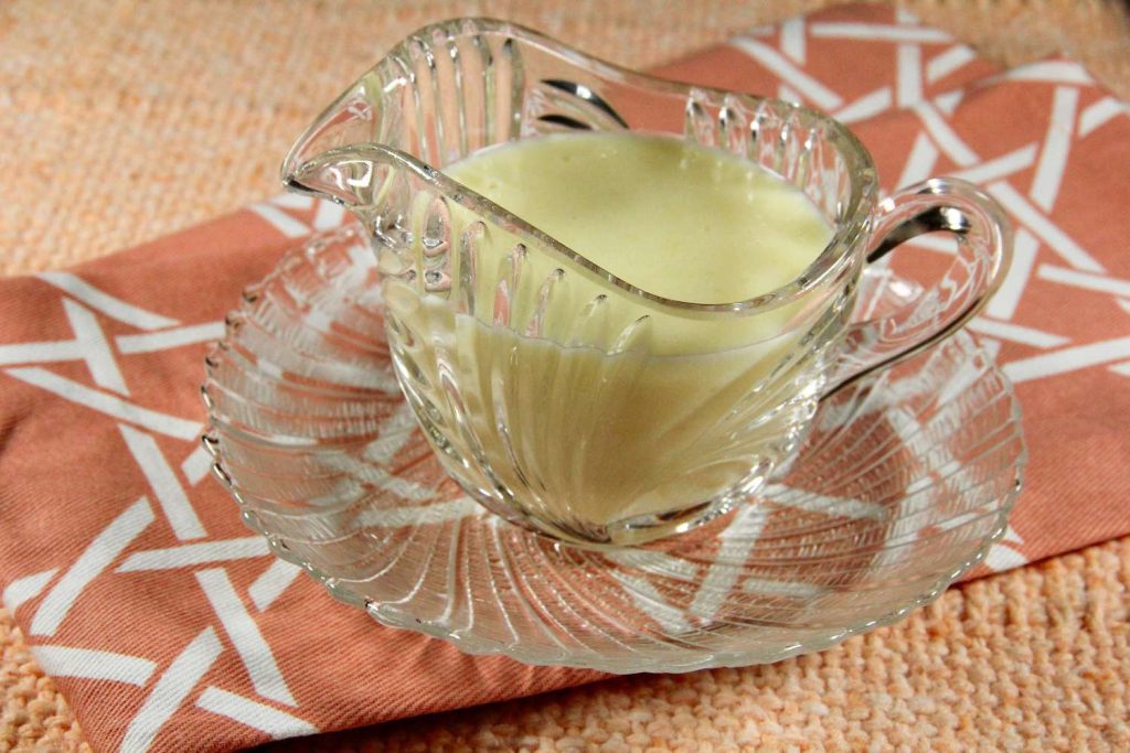 Receta Salsa de pudín de ciruelas