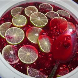 Receta Salsa navideña de arándanos y granada
