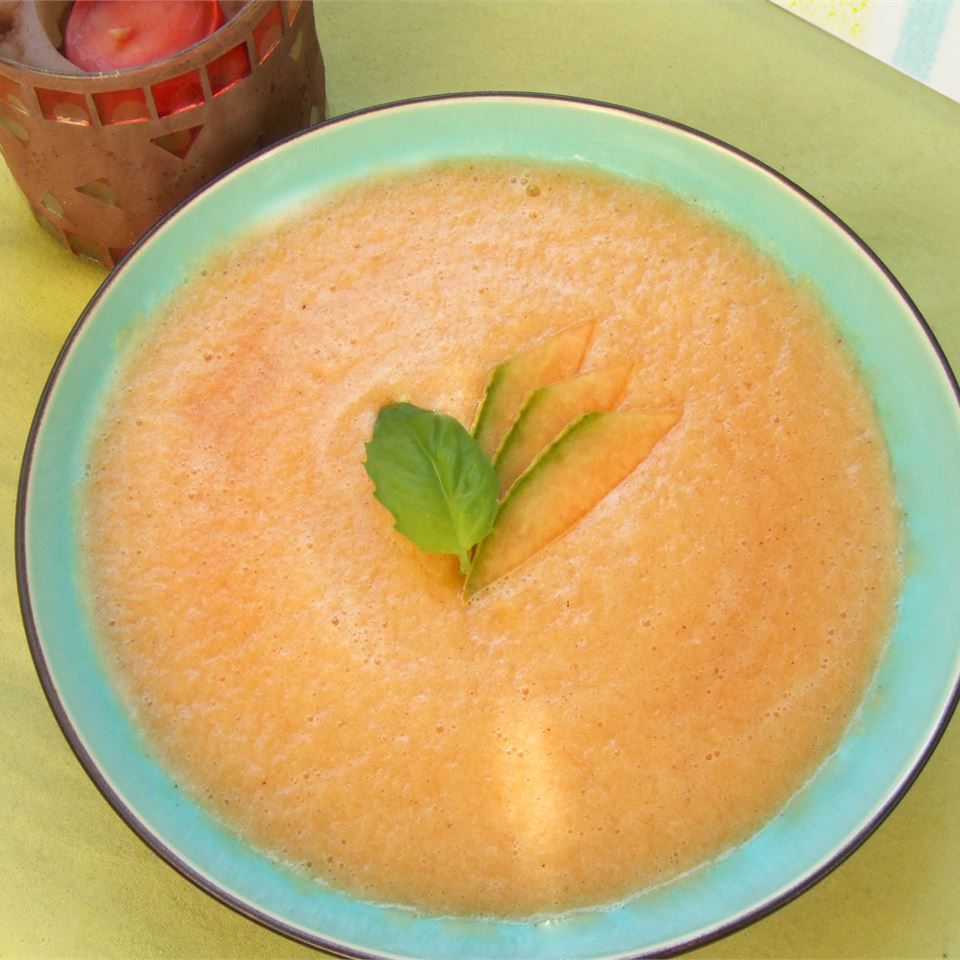 Receta Sopa fría de melón Receta Sopa fría de melón