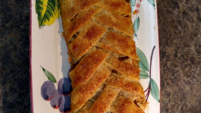 Receta Strudel de manzana fácil
