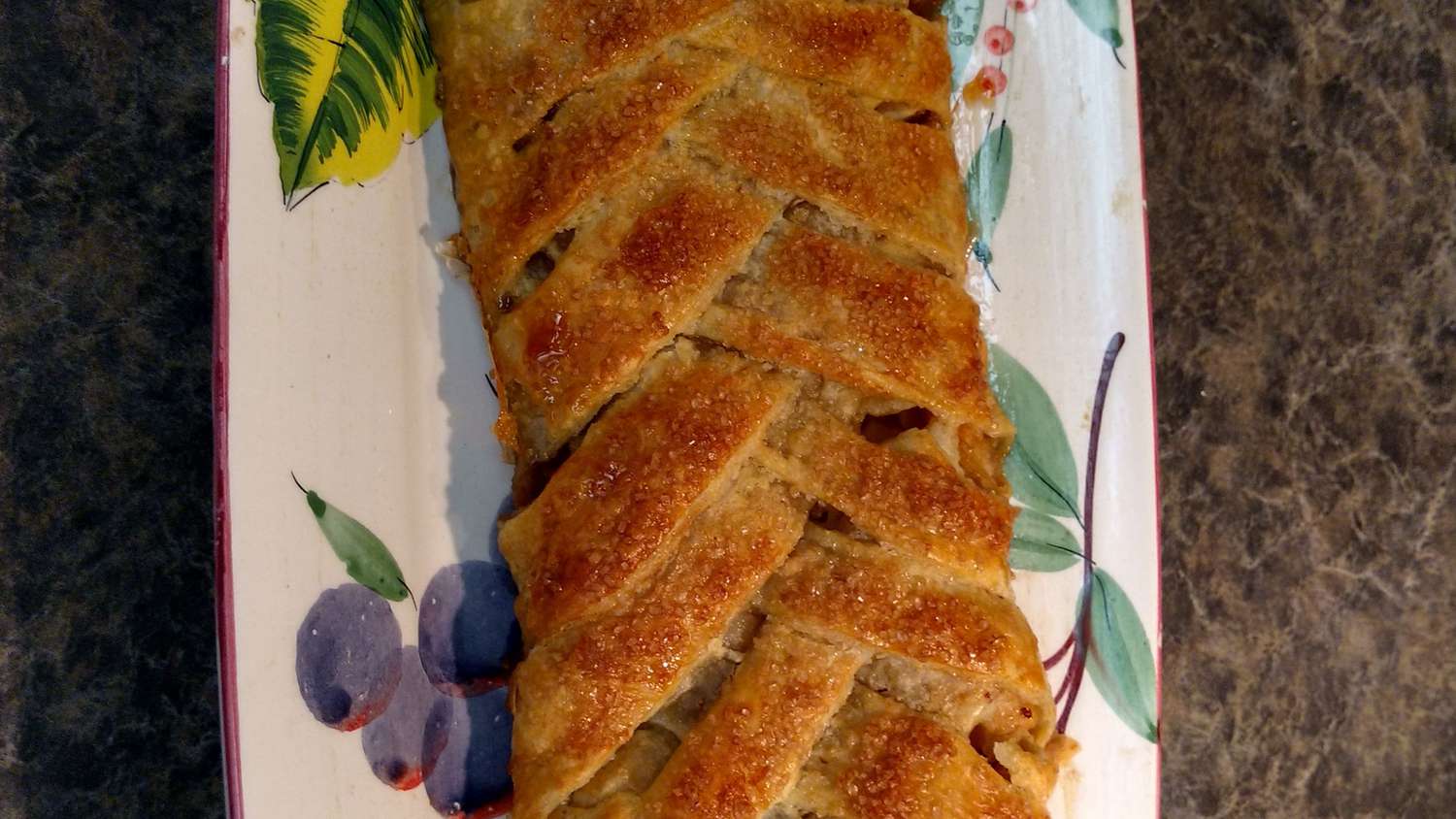 Receta Strudel de manzana fácil