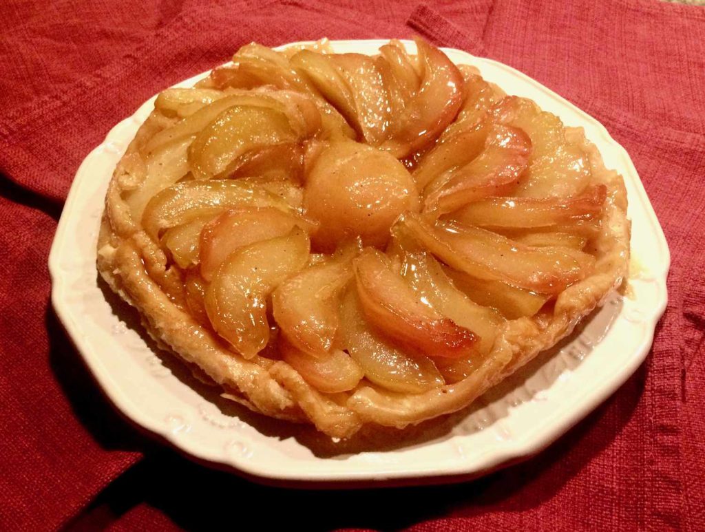 Receta Tarta Tatin de pera
