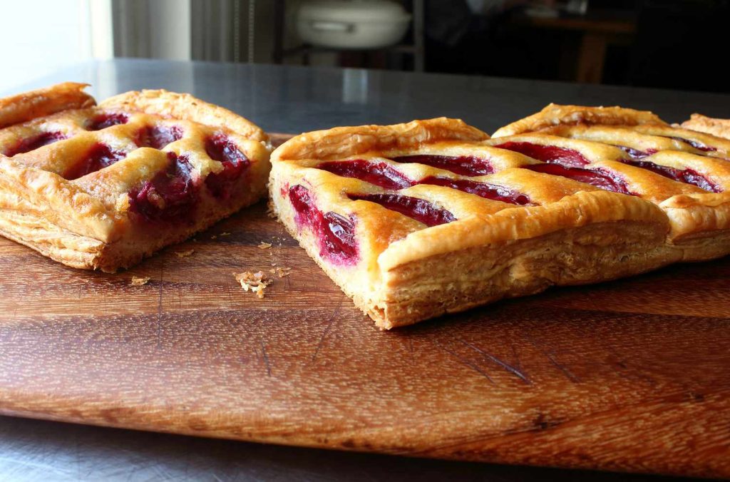 Receta Tarta de frangipane con frutas frescas